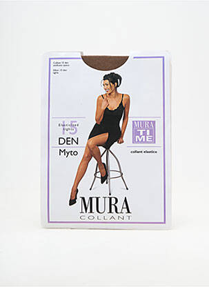Collants stretch marron MURA femme