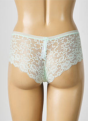 Culotte haute tissage dentelle vert MARIE JO femme