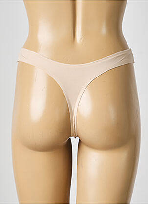 Tanga stretch beige MARIE JO femme