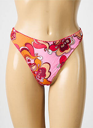 Tanga stretch rose BANANA MOON femme