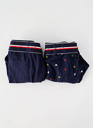 Slip imprimé fantaisie bleu EMINENCE homme