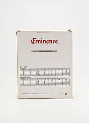 Slip imprimé fantaisie rouge EMINENCE homme