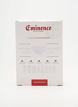 Slip imprimé fantaisie bleu EMINENCE homme
