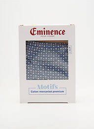 Slip imprimé fantaisie bleu EMINENCE homme