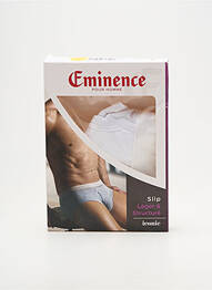 Slip tissage jersey blanc EMINENCE homme