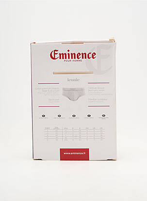 Slip tissage jersey blanc EMINENCE homme