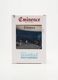 Slip imprimé fantaisie bleu EMINENCE homme