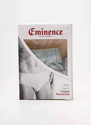 Slip imprimé rayures gris EMINENCE homme