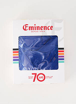 T-shirt stretch manches courtes bleu EMINENCE homme