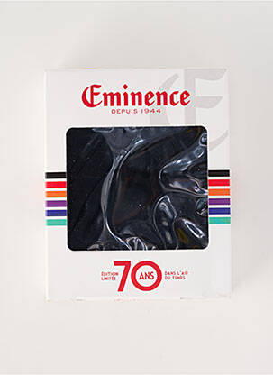 T-shirt stretch manches courtes noir EMINENCE homme