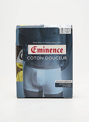 Boxer stretch jaune EMINENCE homme