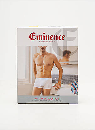 Boxer imprimé rayures bleu EMINENCE homme