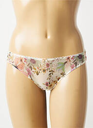 Culotte tissage dentelle beige AUBADE femme