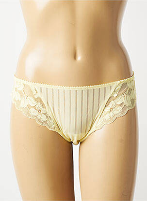 Culotte légère et transparente jaune MARIE JO femme