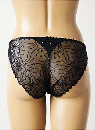 Culotte broderie noir MARIE JO femme
