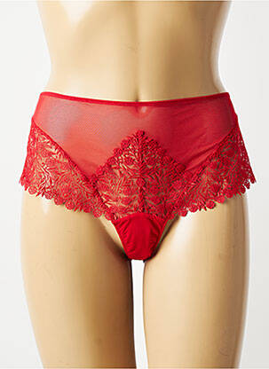 Shorty légère et transparente rouge MARIE JO femme