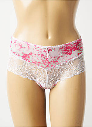 Tanga légère et transparente blanc AUBADE femme