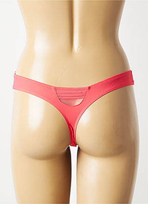 Tanga stretch rose MARIE JO femme