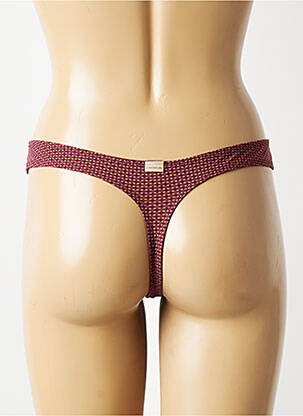 Tanga stretch violet MARIE JO femme