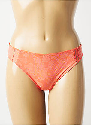 Tanga stretch orange MARIE JO femme