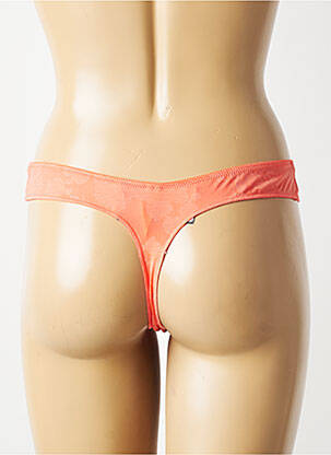 Tanga stretch orange MARIE JO femme