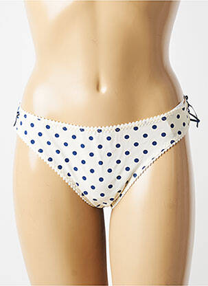 Tanga stretch bleu MARIE JO femme