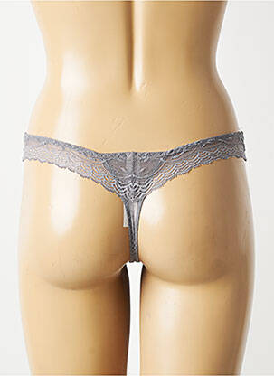 Tanga stretch gris AUBADE femme
