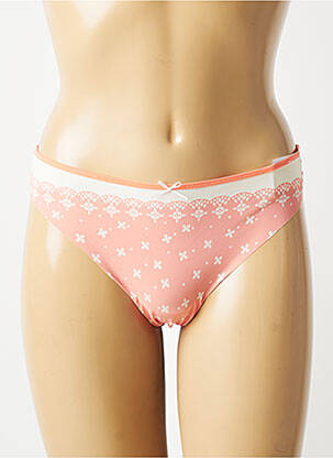Tanga stretch rose MARIE JO femme