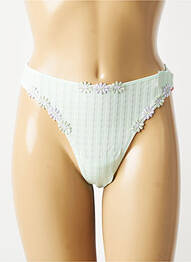 Tanga stretch vert MARIE JO femme