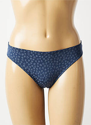 Tanga stretch bleu PRIMADONNA femme