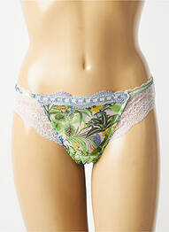 Tanga stretch vert LISE CHARMEL femme