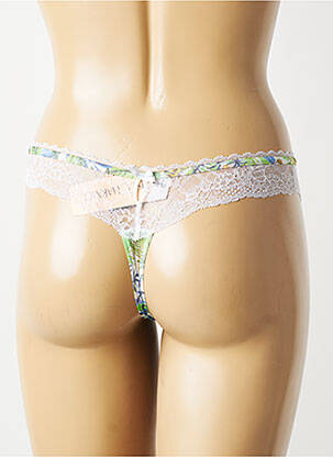 Tanga stretch vert LISE CHARMEL femme