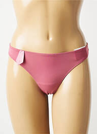 Tanga stretch rose MARIE JO femme
