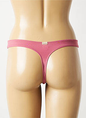 Tanga stretch rose MARIE JO femme
