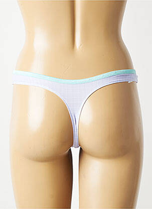 Tanga stretch violet PRIMADONNA femme