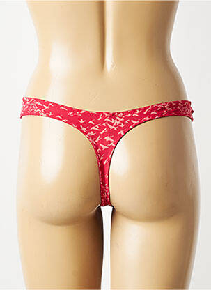 Tanga stretch rouge MARIE JO femme
