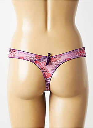 Tanga stretch violet AUBADE femme
