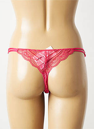 Tanga stretch rose MARIE JO femme
