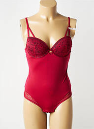 Body lingerie stretch rouge ESPRIT femme