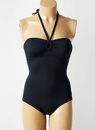 Maillot de bain 1 pièce stretch noir ESPRIT femme