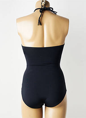 Maillot de bain 1 pièce stretch noir ESPRIT femme
