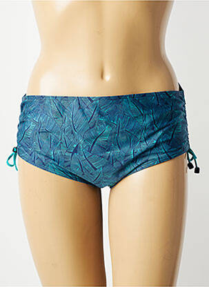 Bas de maillot de bain imprimé fantaisie culotte bleu PRIMADONNA femme