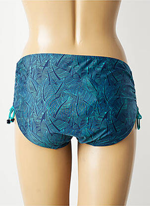 Bas de maillot de bain imprimé fantaisie culotte bleu PRIMADONNA femme