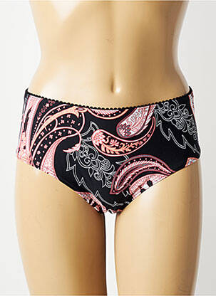 Bas de maillot de bain imprimé fantaisie culotte noir ESPRIT femme