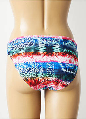 Bas de maillot de bain effet matière satinée culotte bleu ESPRIT femme