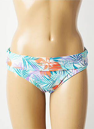 Bas de maillot de bain imprimé fantaisie culotte bleu ESPRIT femme