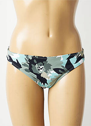 Bas de maillot de bain imprimé fantaisie culotte vert ESPRIT femme