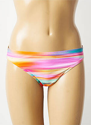 Bas de maillot de bain imprimé fantaisie culotte orange ESPRIT femme