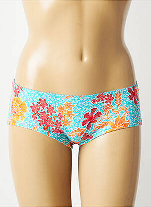 Bas de maillot de bain imprimé fantaisie culotte bleu ESPRIT femme