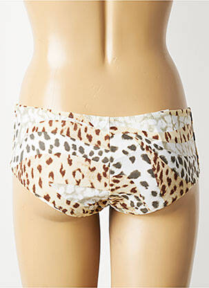 Bas de maillot de bain stretch culotte beige TYCHE VALERIE femme